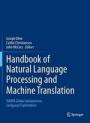 Handbook of Natural Language Processing and Machine Translation