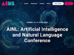 AINL Conference 2013: Artificial Intelligence and natural language